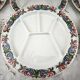 Lot de 6 assiettes à fondue Villeroy & Boch style Acapulco