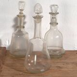 Anciennes carafes (vers 1920). Ensemble 3 pièces #15