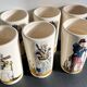 Vintage ceramic orangeade set