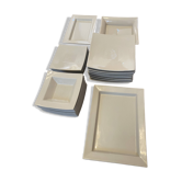 Service d'assiettes et plats en céramique Jars - 23 pièces