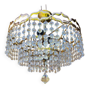 lustre à pampilles vintage