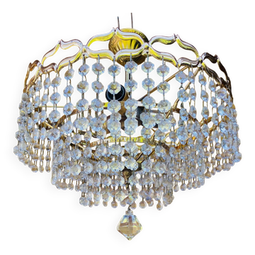 Vintage chandelier with pendants