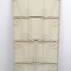 1950s shelf in metal Shabby Chic