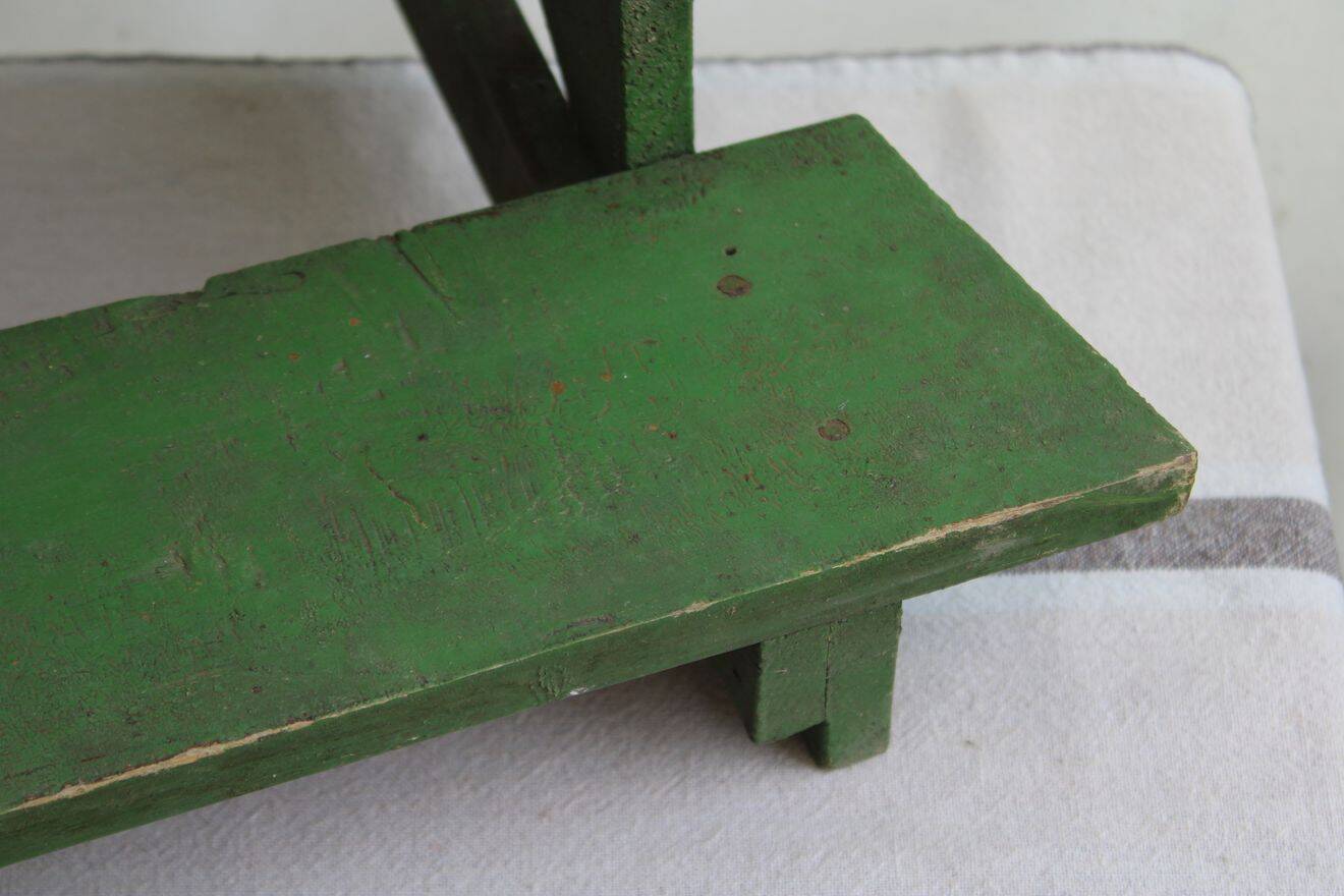 Wooden flower display stand