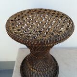 Rattan sellette