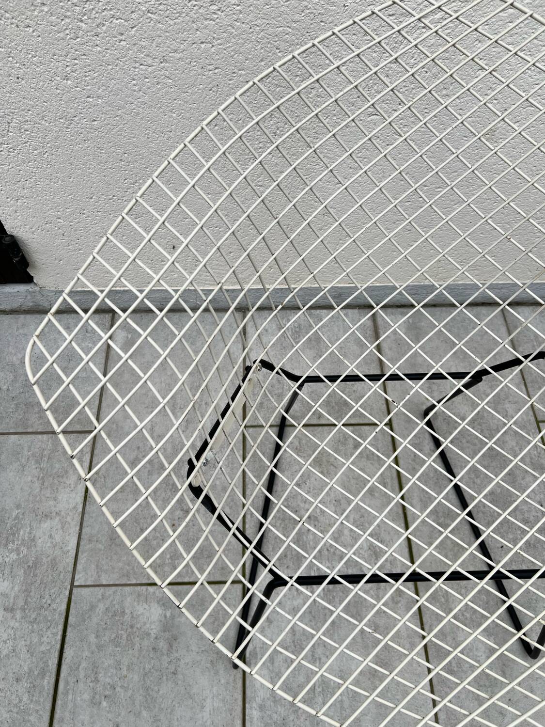 Bertoia Diamond Chair - Knoll Edition - Design by Harry Bertoia - Black