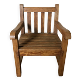 Wooden armchair for children
