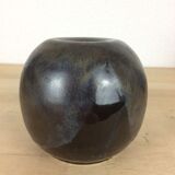 Pair of vases ball Scandinavian style, ceramic