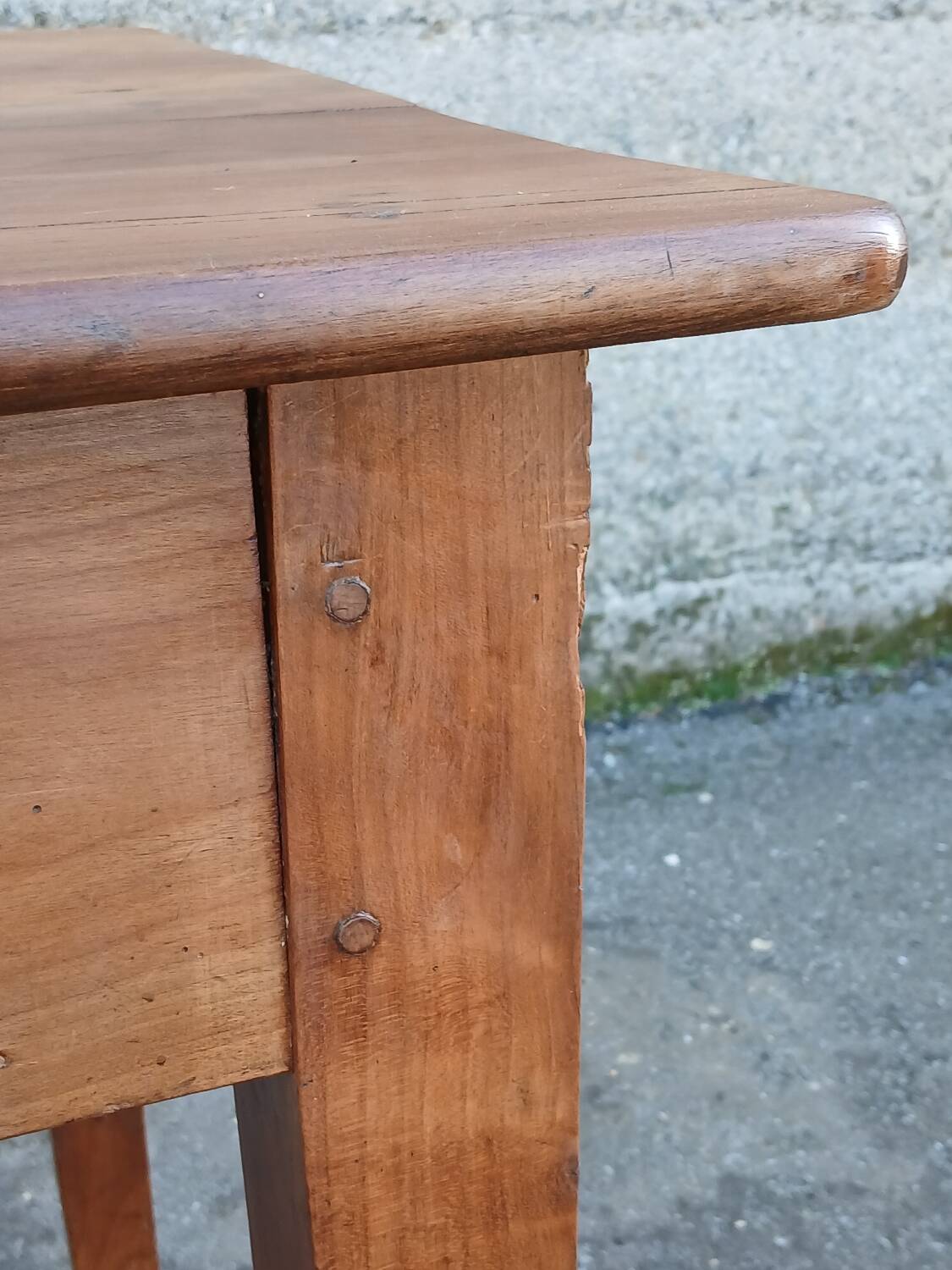 Antique desk in cherry wood