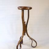 Plant stand, pedestal by Fischel 1890 Bent wood, No Thonet