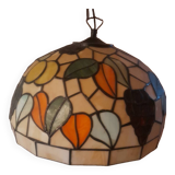 Lustre en pâte de verre