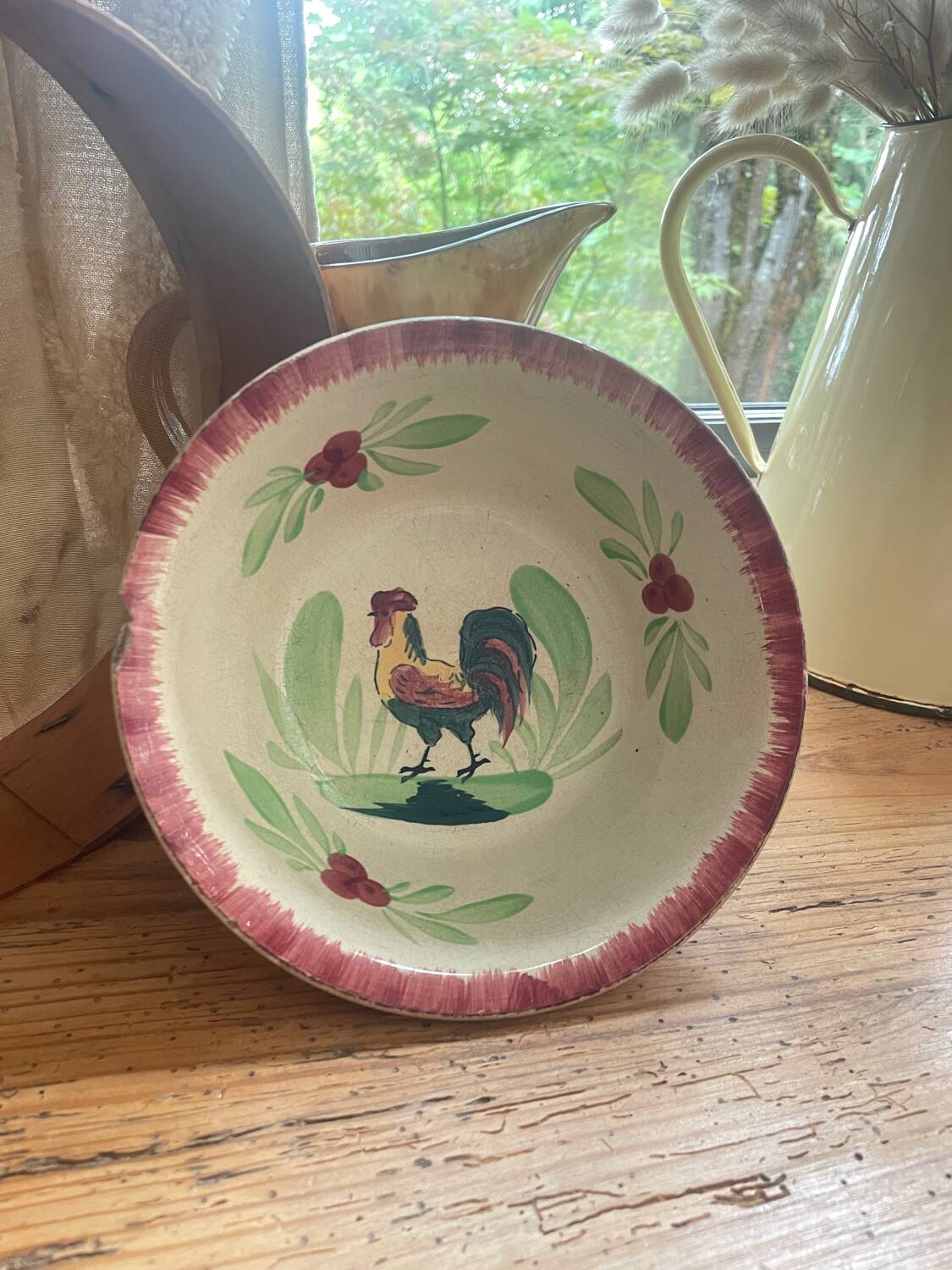 Ancien plat terre de fer Choisy