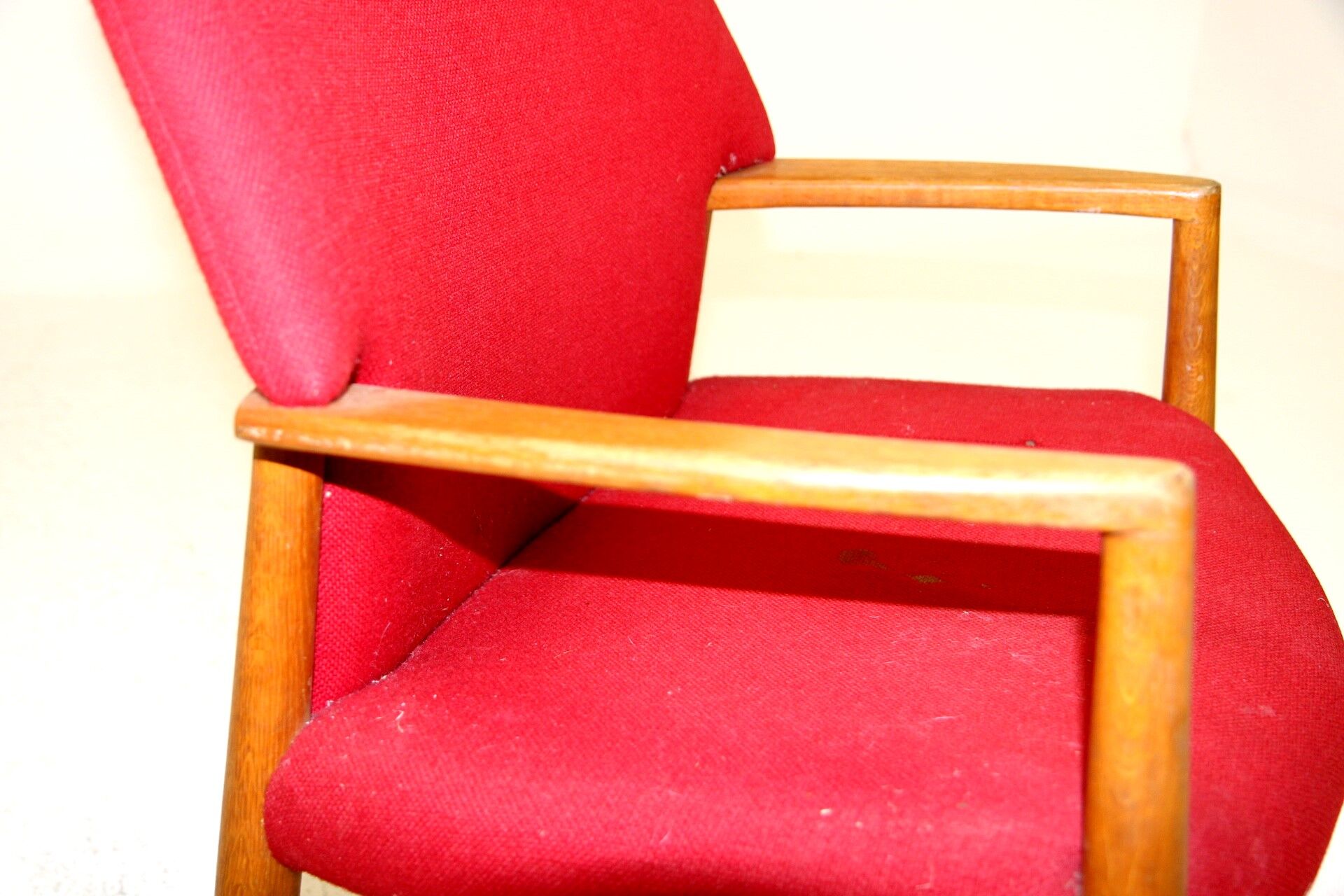 Set of 2 armchairs Aksel Bender Madsen & Ejner Larsen, Fritz Hansen, Sweden, 1960