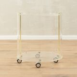 1980s Acrylic side table