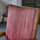 Fauteuil en chêne et velours 1940’s