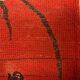 Antique Chinese Pao Tao Rug 125x70 cm, Wool, Red and Orange