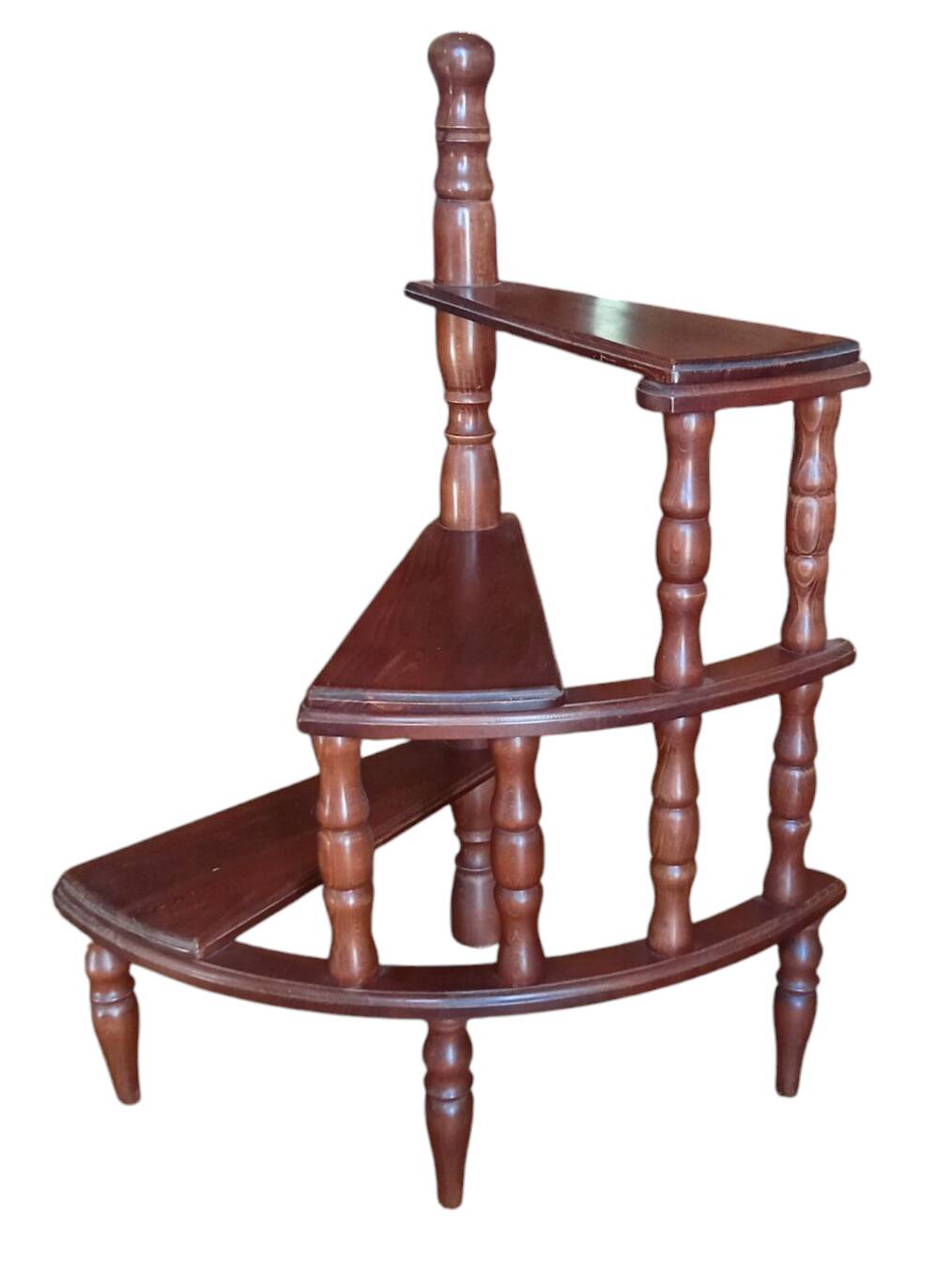 Old library stepladder staircase