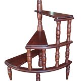 Old library stepladder staircase