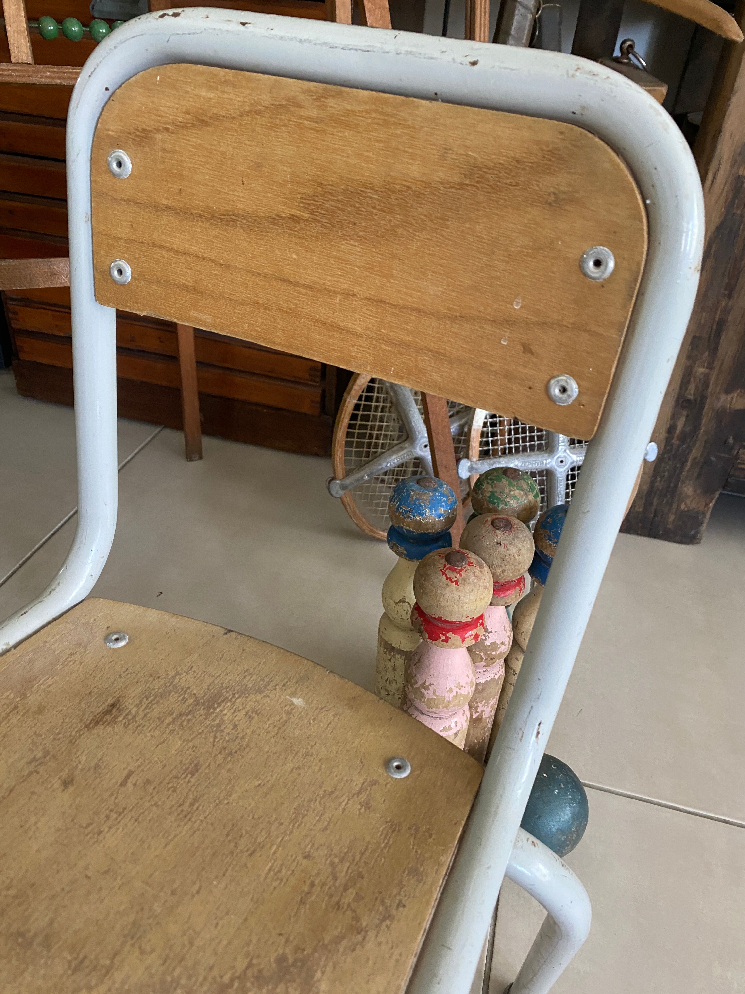Vintage school children's chair