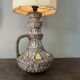 Vintage ceramic sun lamp