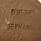 Ancienne tirelire en céramique en forme de canard de Hegnetslund Danemark