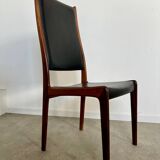 Arne Ovmand Olsen Mogens Kold Lot 6 old Scandinavian design Denmark chairs in vintage rosewood
