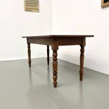 Small farmhouse table / desk in solid cherry wood