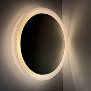 Hillebrand lucite illuminated mirror, 1970s