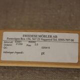 Scandinavian leather armchair, Lamino, Yngve Ekström, Sweden, 1970