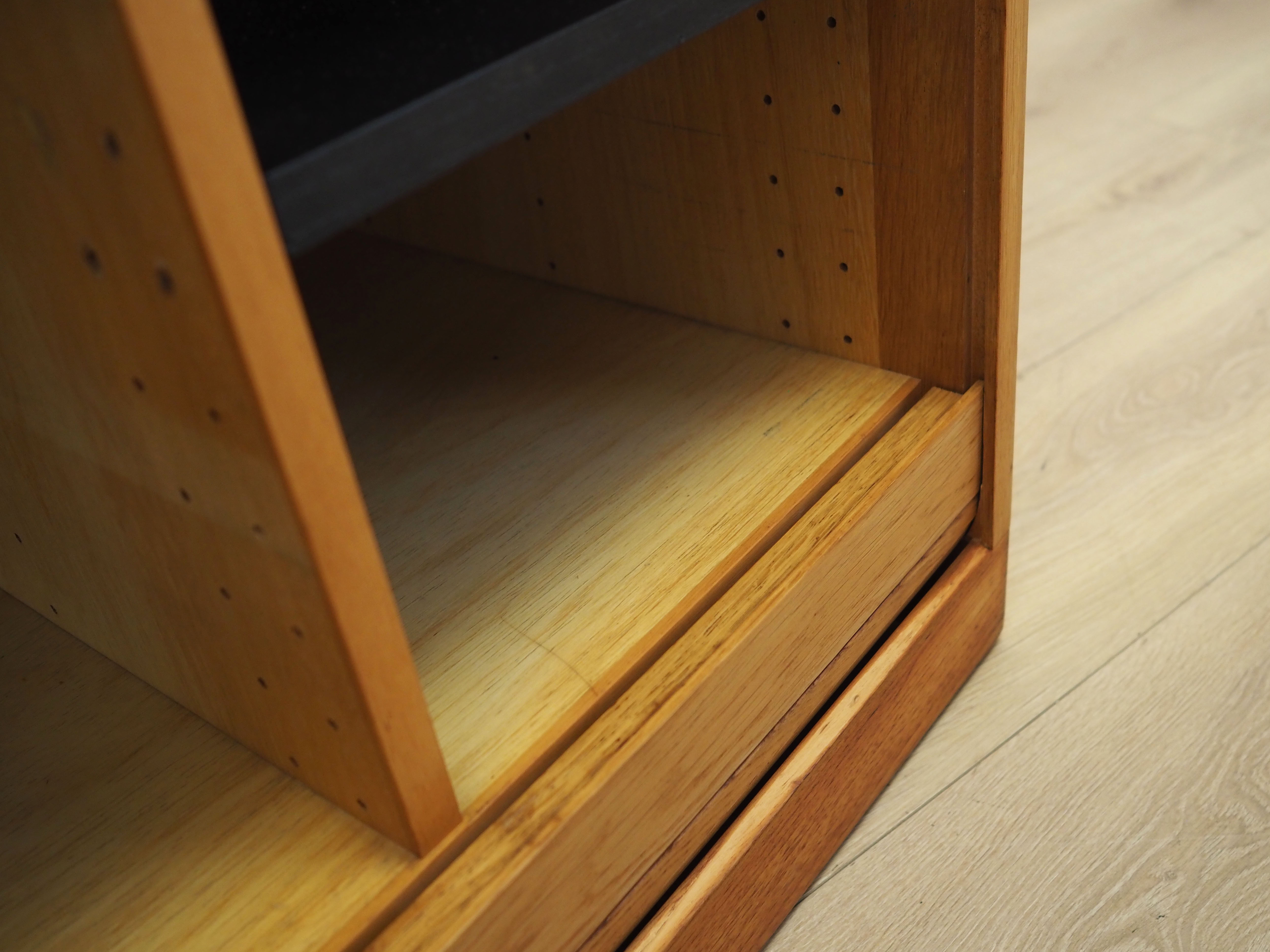Ash cabinet, Danish design, 1970s, manufactured by SKM