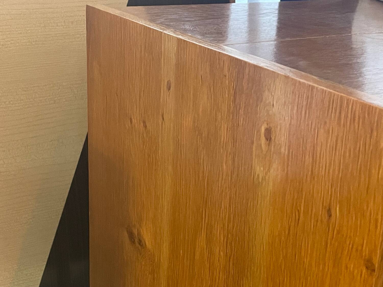 Meuble bar vintage en bois des années 1960
