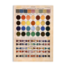 Lithographie Planche couleurs 1897
