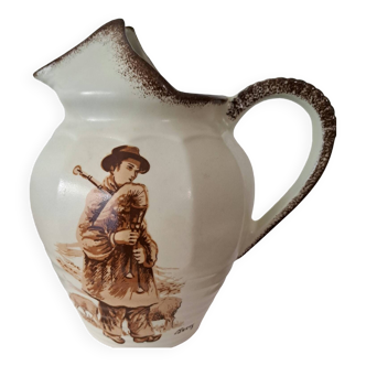 Castelroux ceramic pitcher