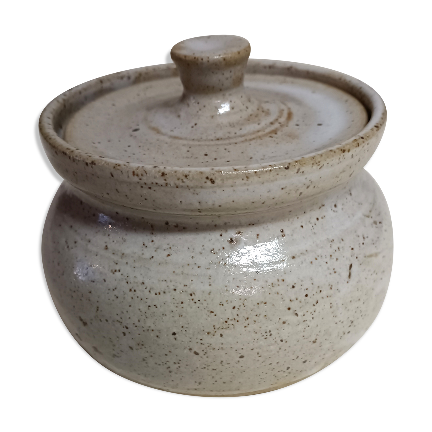 Glazed stoneware sugar