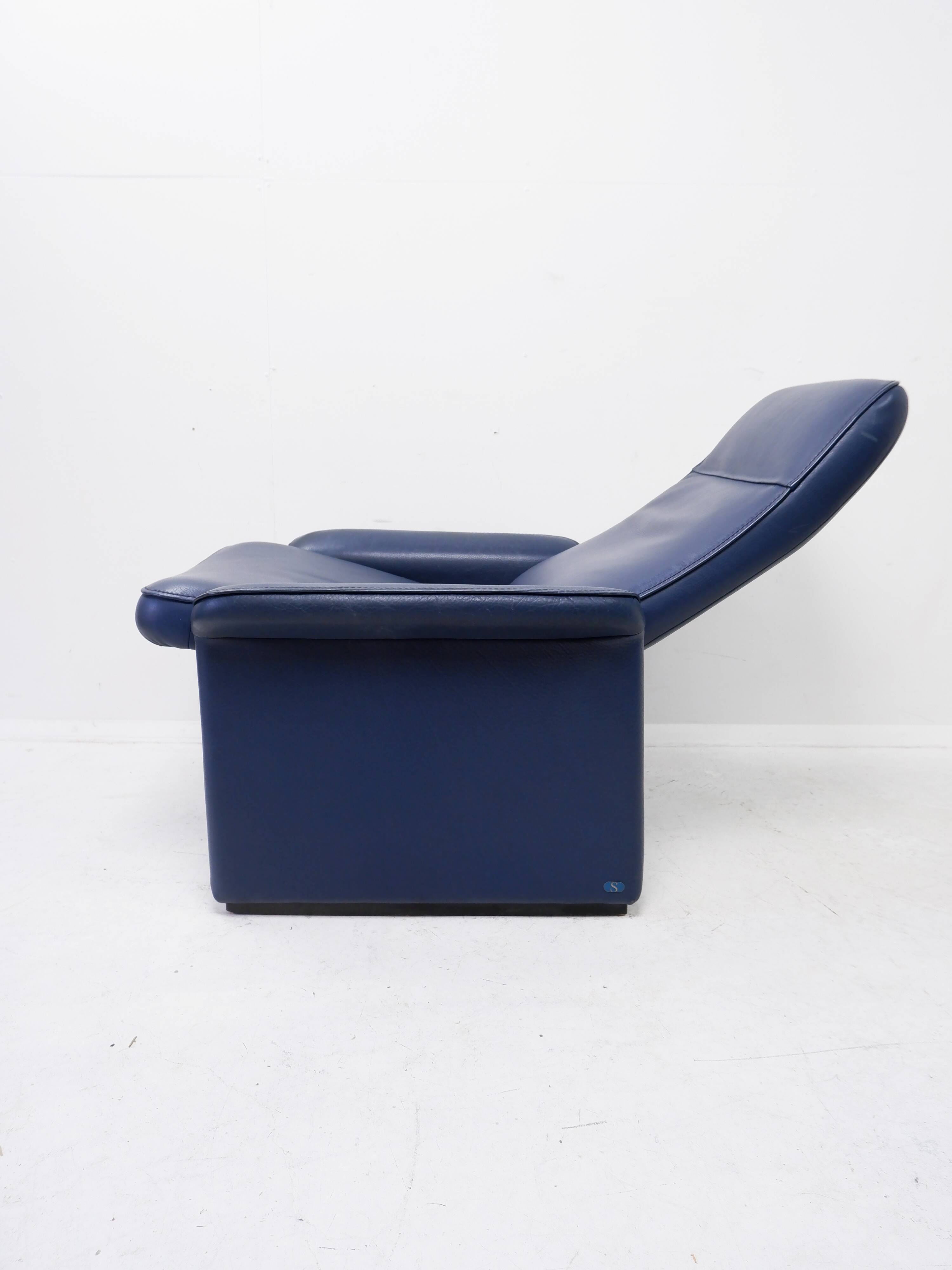 De Sede DS50 lounge chair with footstool