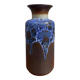 Jasba Vase model N602-1035 black and Blue lava
