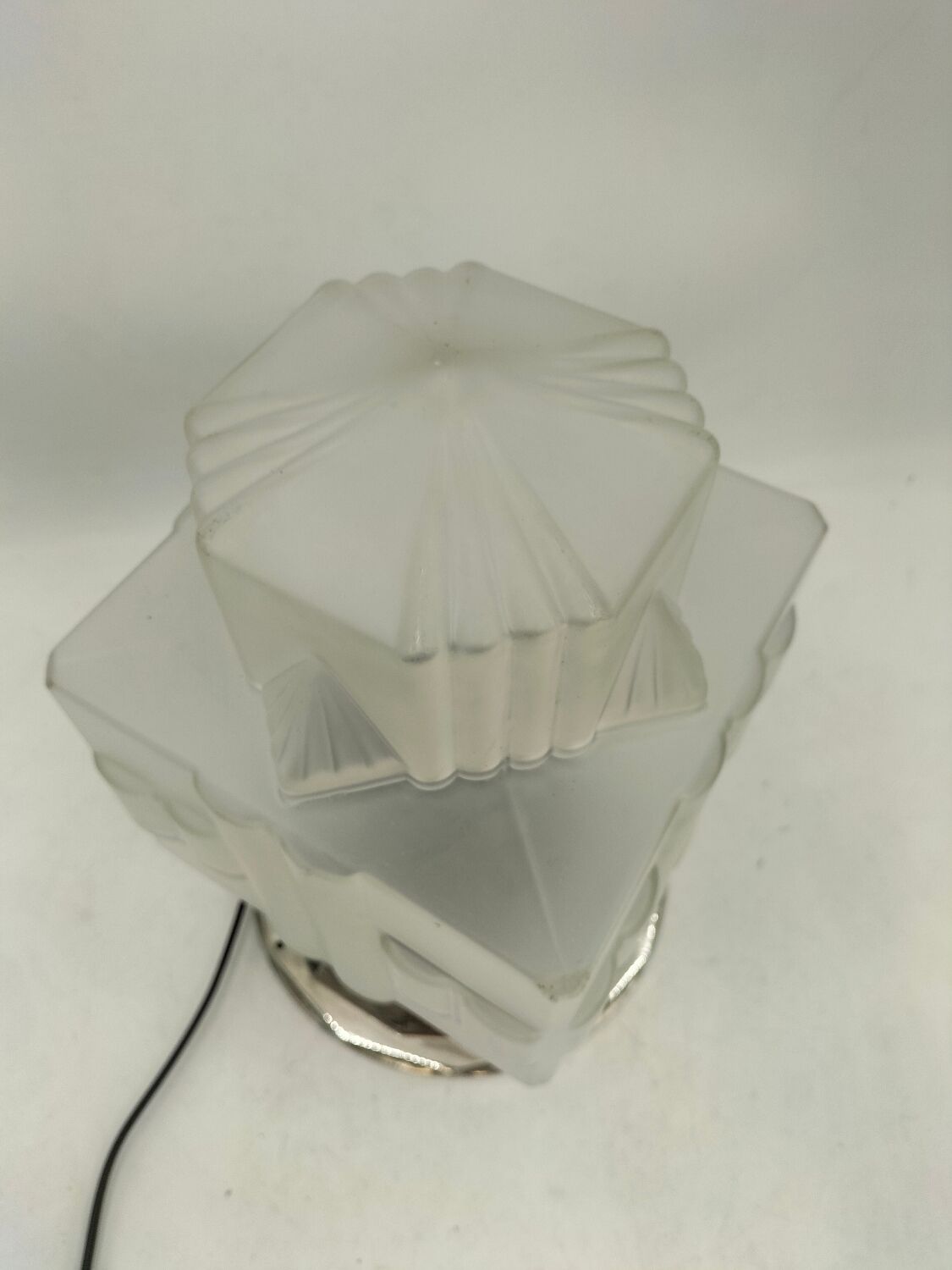 Art Deco table lamp "skyscraper"