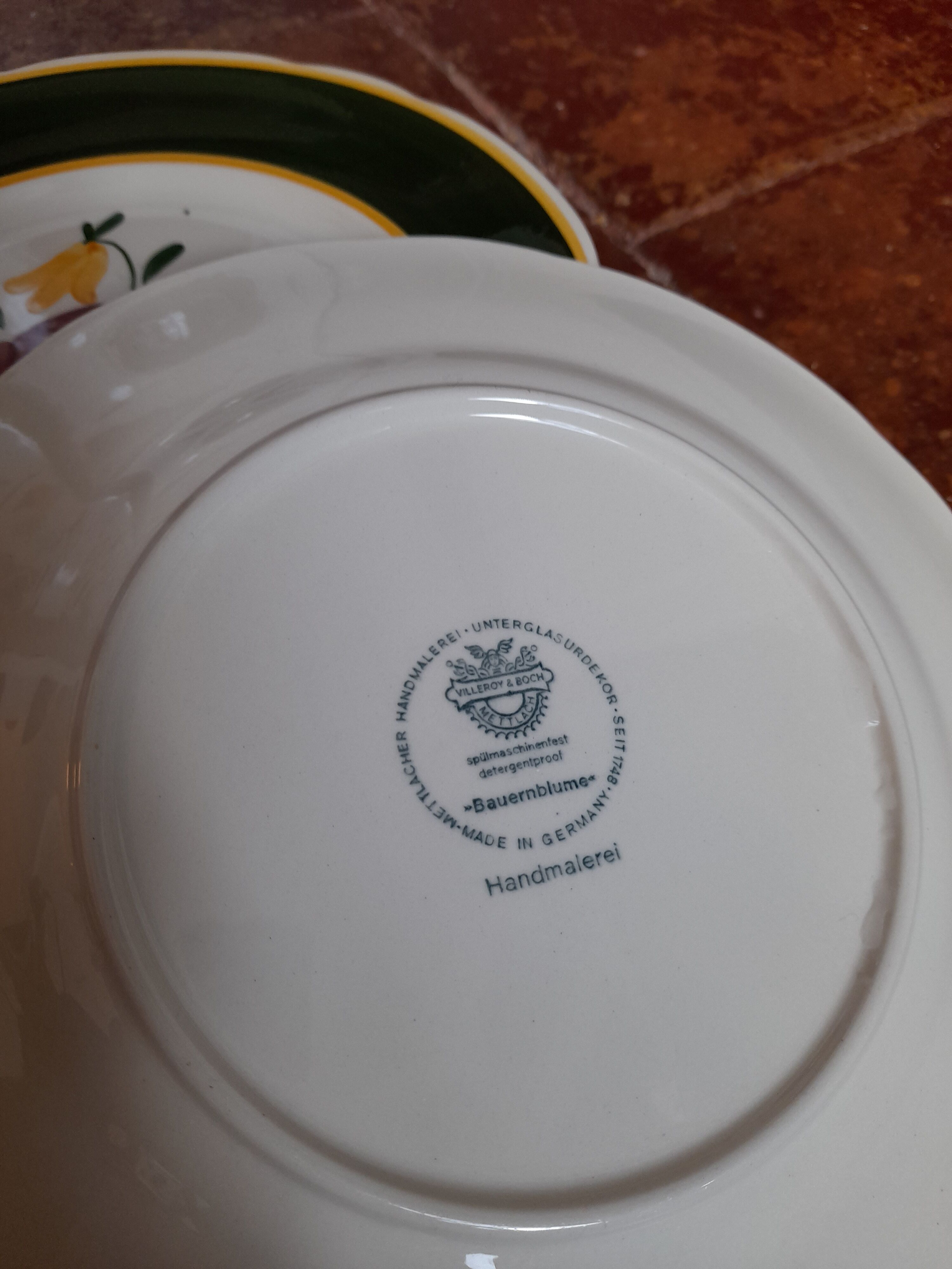 Villeroy - Boch dessert plates