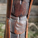 Former curulle chair says dagobert carved wood