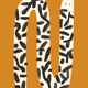 Pop-up Noël 22 - Affiche murale serpent motif végétal 30cm*40cm