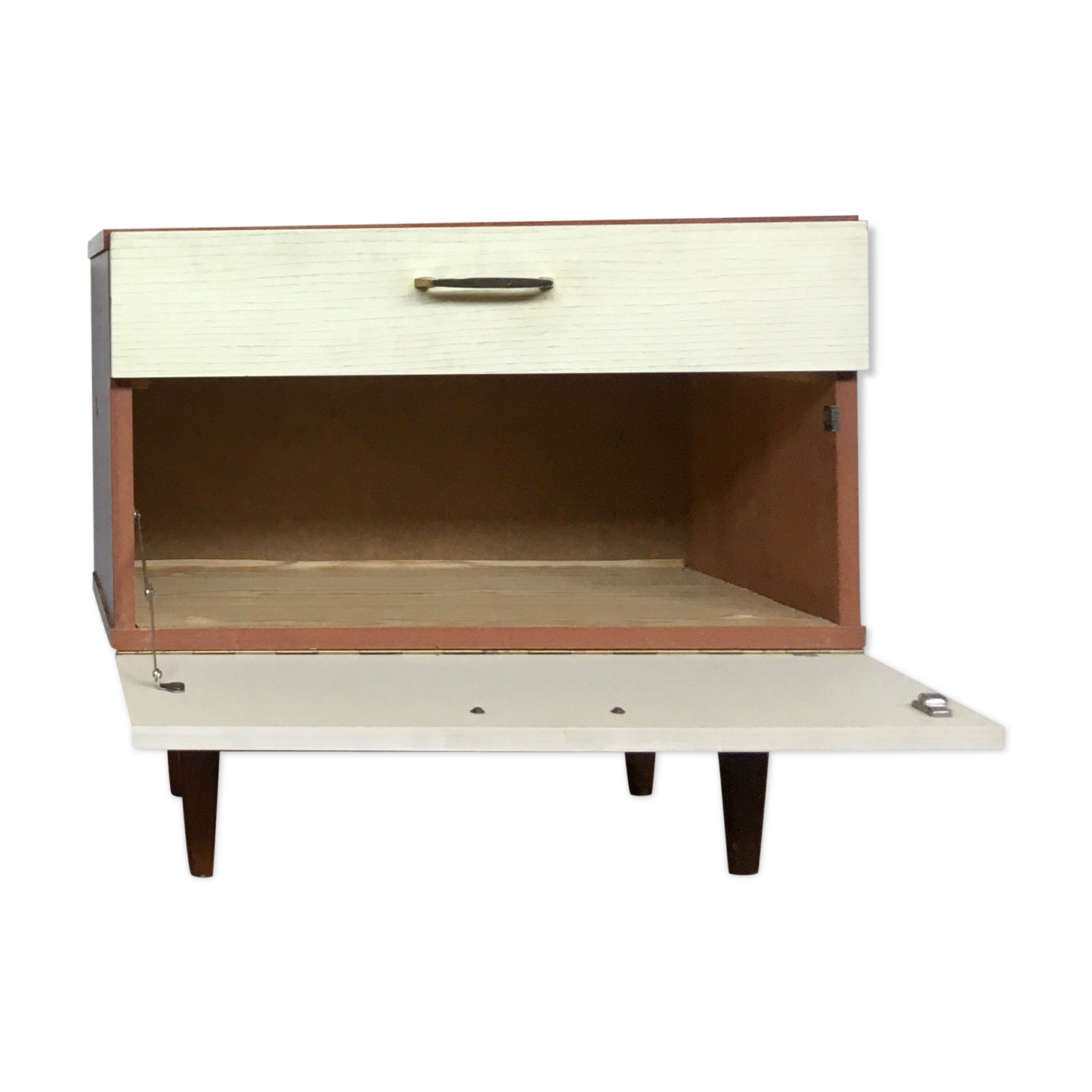 Pair of vintage bedside table bedside tables