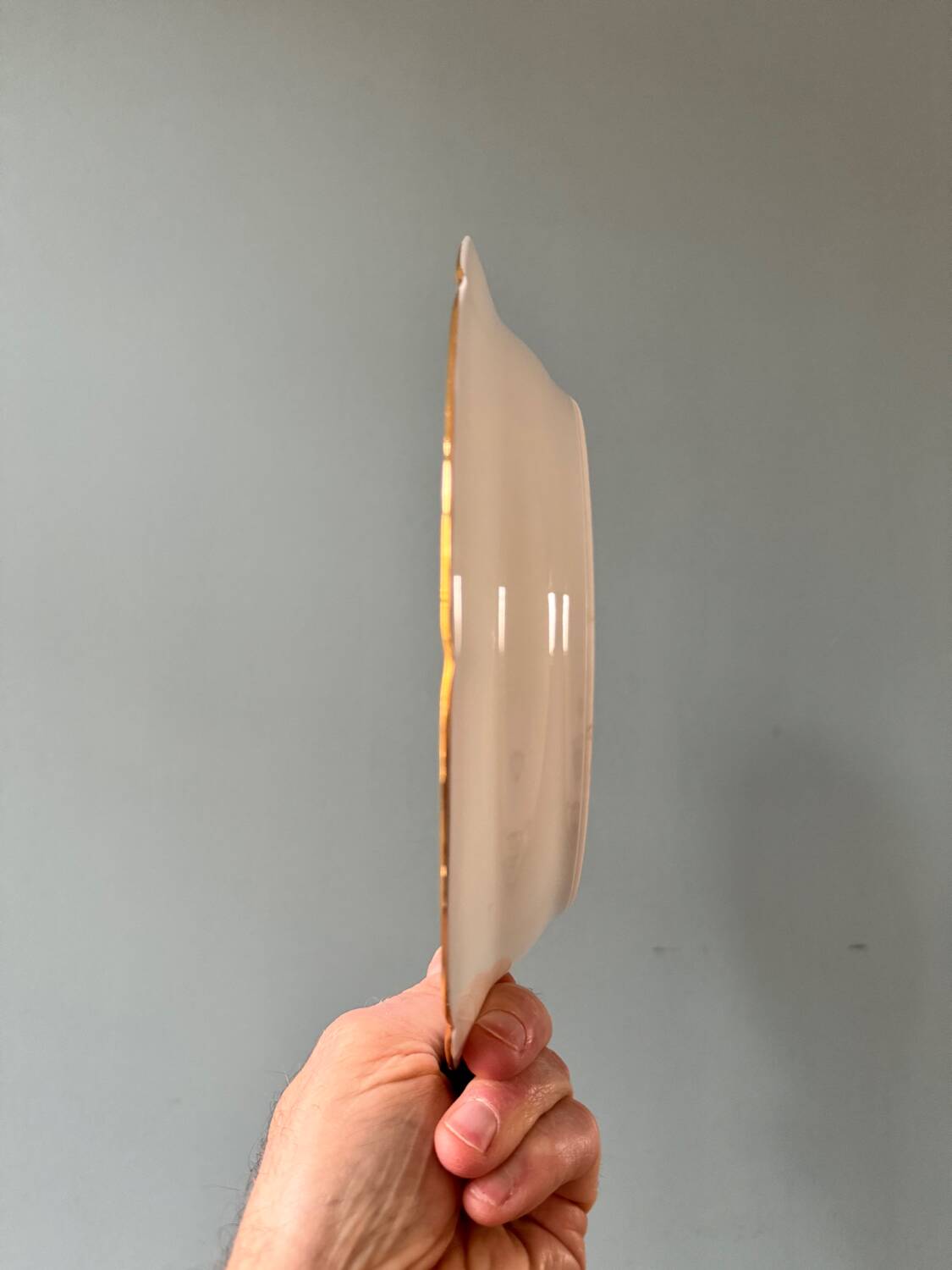 Set of 7 old Limoges porcelain plates