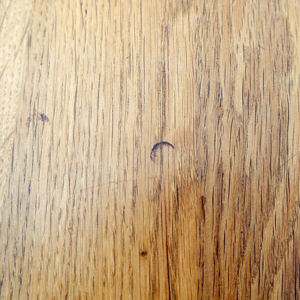 Table basse ronde avec base en fer forgé torsadé, France 1960s - Ø 67cm