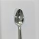 12 art deco mocha spoons made of silver metal