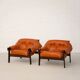 MP-41 Lounge Chairs by Percival Lafer for Lafer MP