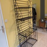 Étagère boulangère en fer forgé