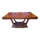 Art deco table with 2 extensions