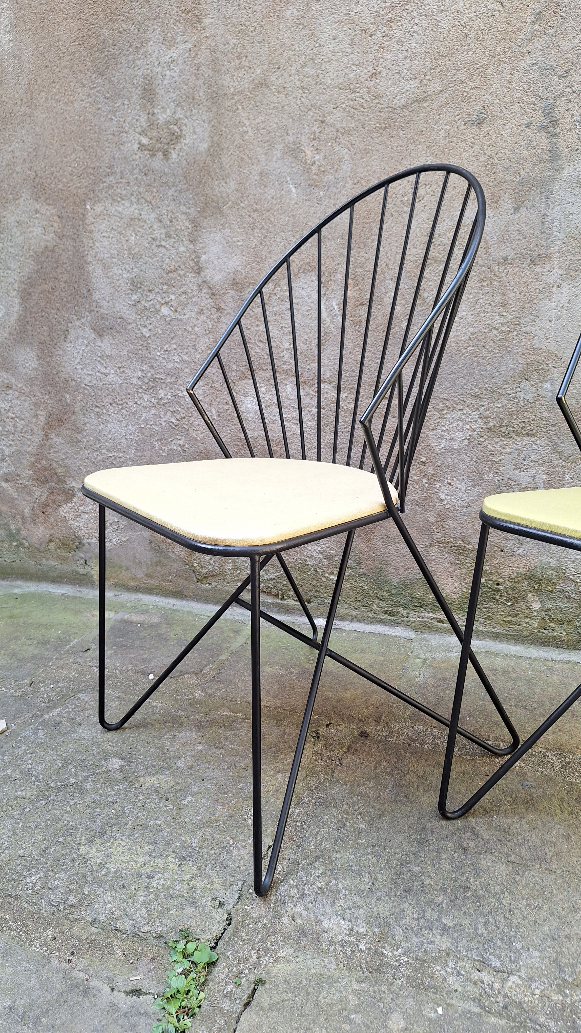 Set of 4 chairs by J.O. Waldar & V. Möldhammer for Sonett Karl Fostel
