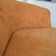 Canapé Paradise with orange fabric upholstery by Kerstin Hörlin-Holmqvist