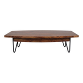Table basse bois massif Tikamoon